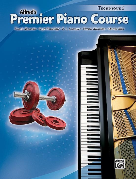 Alfred's Premier Piano Course, Technique 5-Piano & Keyboard-Alfred-Engadine Music