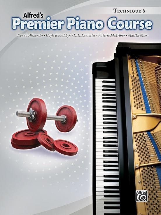 Alfred's Premier Piano Course, Technique 6-Piano & Keyboard-Alfred-Engadine Music