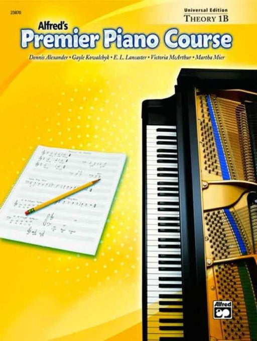 Alfred's Premier Piano Course, Theory 1B-Piano & Keyboard-Alfred-Engadine Music