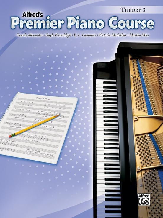 Alfred's Premier Piano Course, Theory 3-Piano & Keyboard-Alfred-Engadine Music