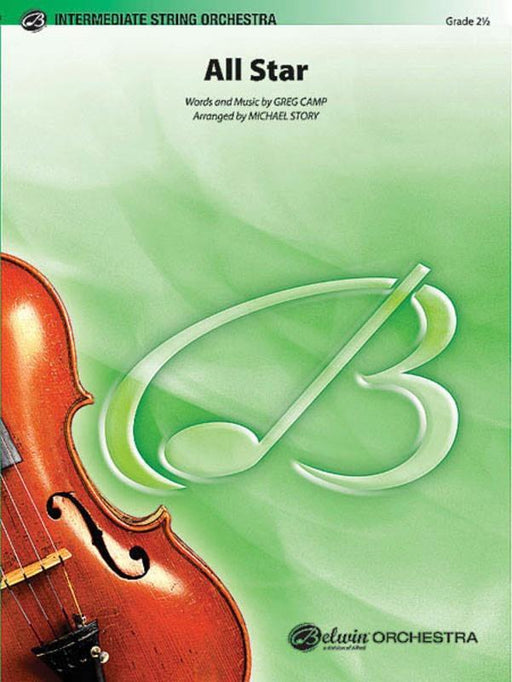 All Star, Arr. Mike Story String Orchestra Grade 2.5-String Orchestra-Hal Leonard-Engadine Music