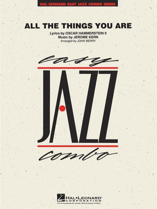 All The Things You Are, Arr. John Berry Jazz Combo Grade 2