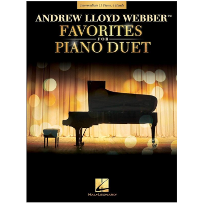 Andrew Lloyd Webber Favorites for Piano Duet-Piano & Keyboard-Hal Leonard-Engadine Music