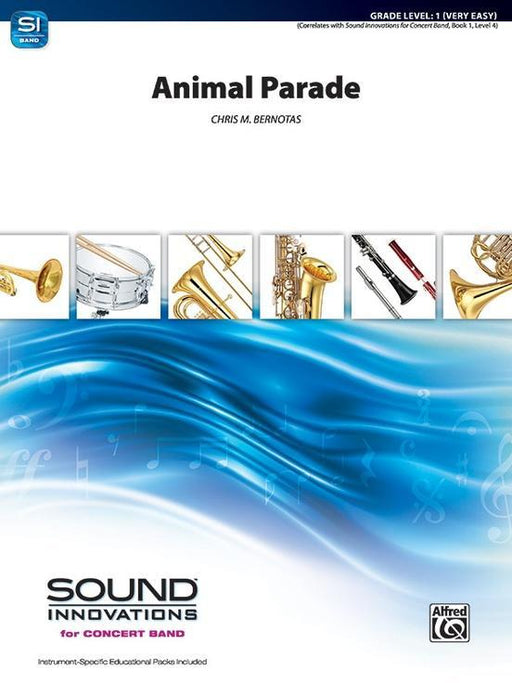 Animal Parade, Chris M. Bernotas Concert Band Grade 1-Concert Band-Alfred-Engadine Music