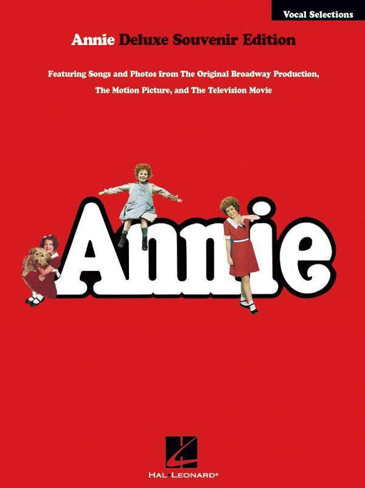 Annie Vocal Selections - Deluxe Souvenir Edition-Songbooks-Hal Leonard-Engadine Music