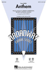 Anthem (from Chess), Josh Groban Arr. John Purifoy Choral Showtrax CD-Choral-Hal Leonard-Engadine Music