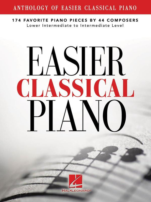Anthology of Easier Classical Piano-Piano & Keyboard-Hal Leonard-Engadine Music