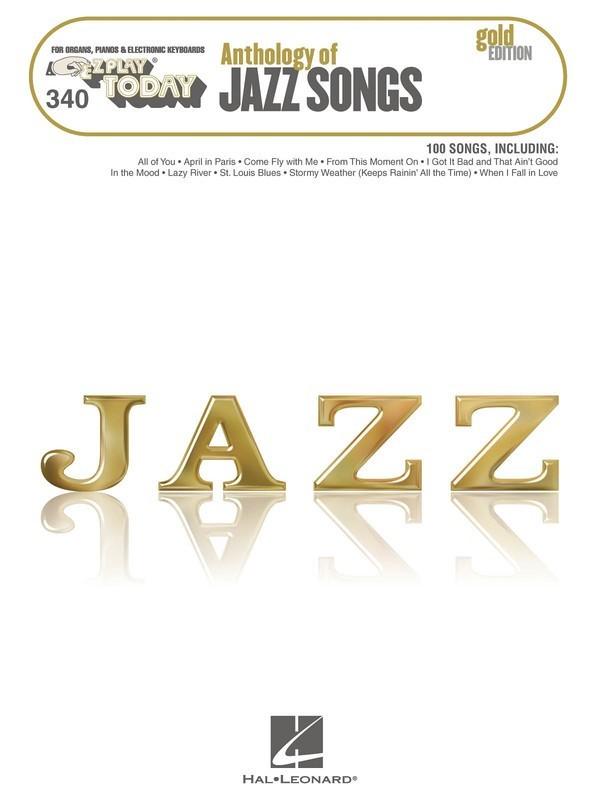 Anthology of Jazz Songs - Gold Edition, E-Z Play