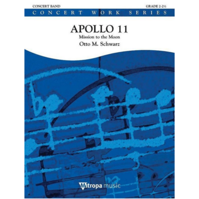 Apollo 11, Otto M. Schwarz Concert Band Chart Grade 2.5-Concert Band Chart-Mitropa Music-Engadine Music