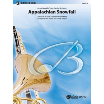 Appalachian Snowfall Arr. Bob Phillips & George Megaw Concert Band Chart Grade 3-Concert Band Chart-Alfred-Engadine Music