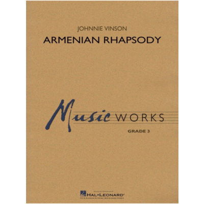 Armenian Rhapsody, Johnnie Vinson Concert Band Chart Grade 3-Concert Band Chart-Hal Leonard-Engadine Music