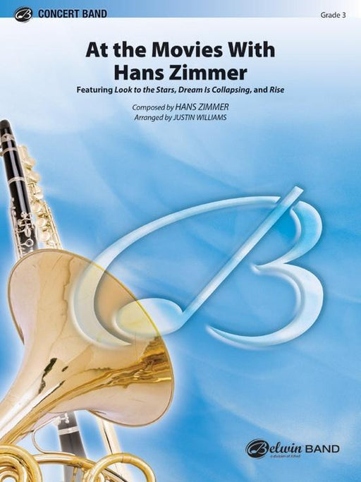 At the Movies with Hans Zimmer, Arr. Justin Williams Concert Band Grade 3-Concert Band-Alfred-Engadine Music
