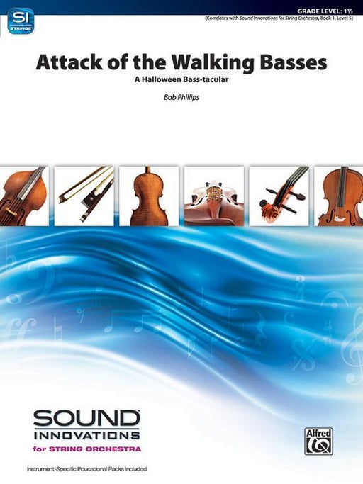 Attack of the Walking Basses, Bob Phillips String Orchestra Grade 2.5-String Orchestra-Alfred-Engadine Music