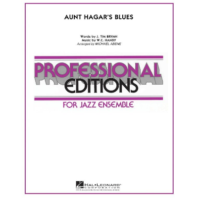 Aunt Hagar's Blues, Arr. Michael Abene Stage Band Chart Grade 5-6-Stage Band chart-Hal Leonard-Engadine Music