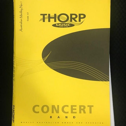 Australian Medley No. 1, Arr. Joan Thorp Concert Band Grade 1-Concert Band-Thorp Music-Engadine Music