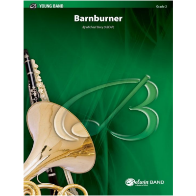 Barnburner, Michael Story Concert Band Chart Grade 2-Concert Band Chart-Alfred-Engadine Music