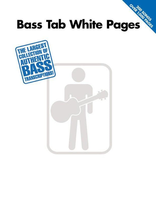 Bass Tab White Pages-Songbooks-Hal Leonard-Engadine Music