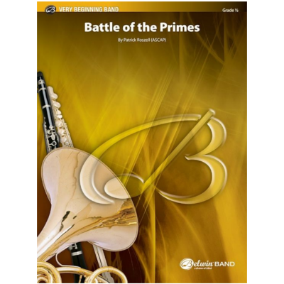 Battle of the Primes, Patrick Roszell Concert Band Chart Grade 0.5-Concert Band Chart-Alfred-Engadine Music