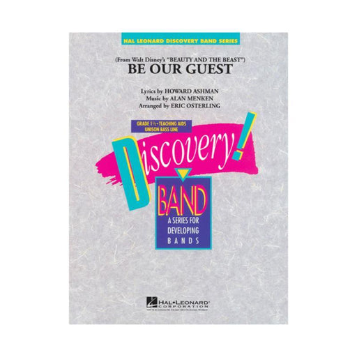 Be Our Guest from Beauty and The Best Arr. Osterling Concert Band Chart Grade 1-Concert Band Chart-Hal Leonard-Engadine Music