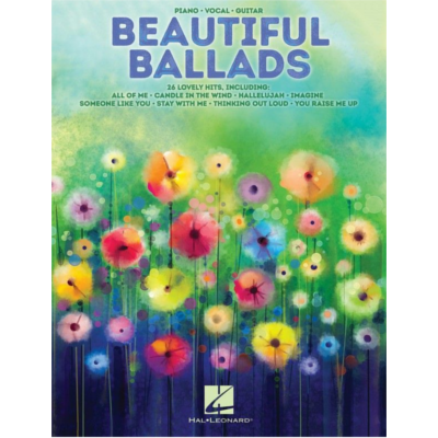 Beautiful Ballads, Piano Vocal & Guitar-Piano Vocal & Guitar-Hal Leonard-Engadine Music
