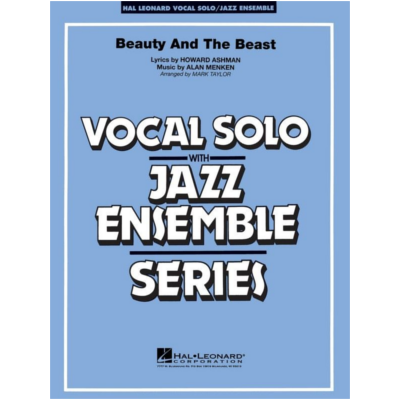 Beauty And The Beast, Menken & Ashman Arr. Mark Taylor Stage Band Chart Grade 3-4-Stage Band chart-Hal Leonard-Engadine Music
