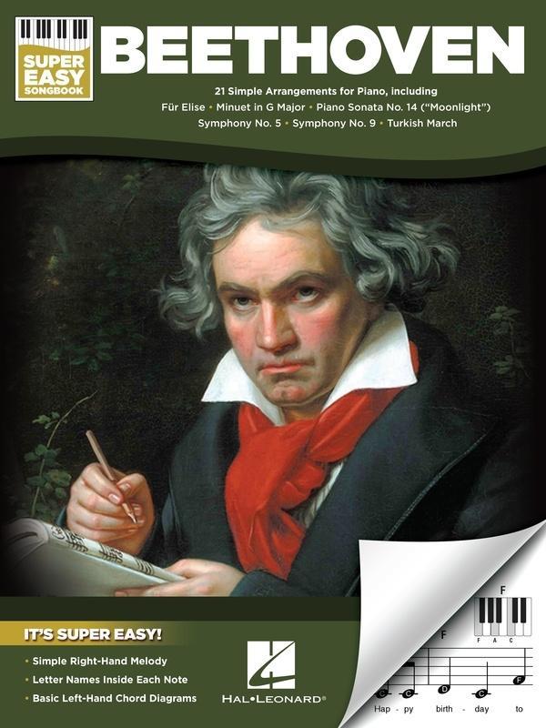 Beethoven - Super Easy Songbook, Piano