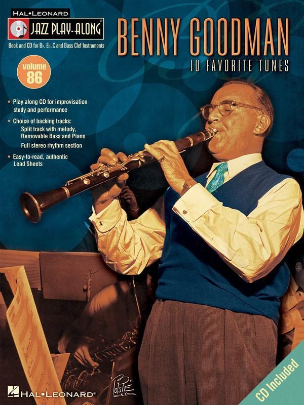 Benny Goodman, Jazz Play-Along Volume 86-Jazz-Hal Leonard-Engadine Music