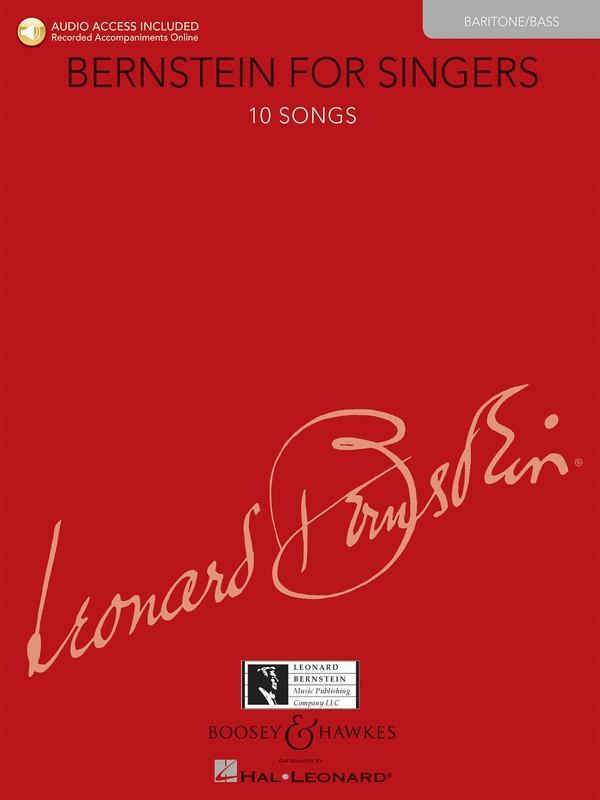 Bernstein for Singers - Baritone/Bass-Vocal-Hal Leonard-Engadine Music