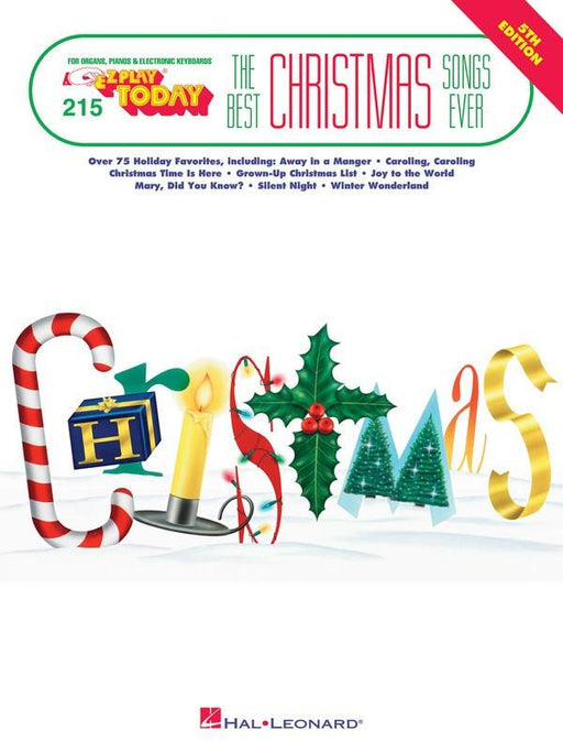 Best Christmas Songs Ever - 4th Edition-Piano & Keyboard-Hal Leonard-Engadine Music