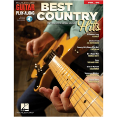 Best Country Hits, Guitar Play-Along Volume 96-Guitar & Folk-Hal Leonard-Engadine Music