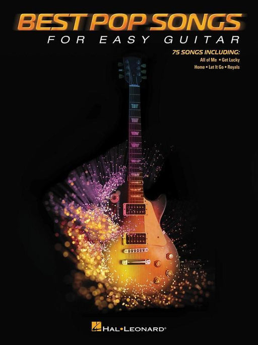 Best Pop Songs for Easy Guitar-Songbooks-Hal Leonard-Engadine Music