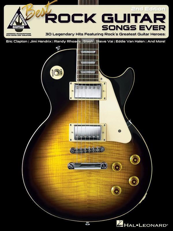 Best Rock Guitar Songs Ever - 2nd Edition-Songbooks-Hal Leonard-Engadine Music