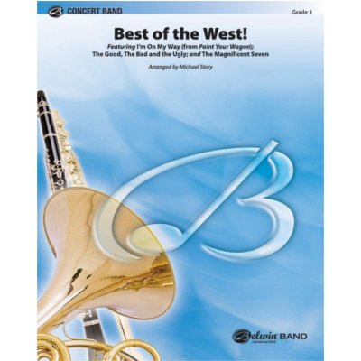 Best of the West! Arr. Michael Story Concert Band Chart Grade 3-Concert Band Chart-Alfred-Engadine Music
