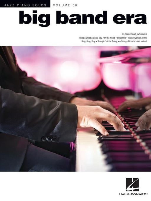 Big Band Era, Jazz Piano Solos Series Volume 58