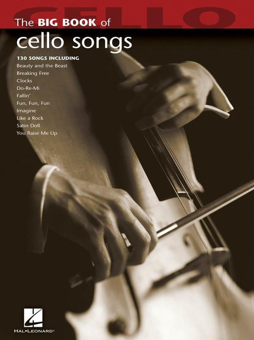 Big Book of Cello Songs-Strings-Hal Leonard-Engadine Music