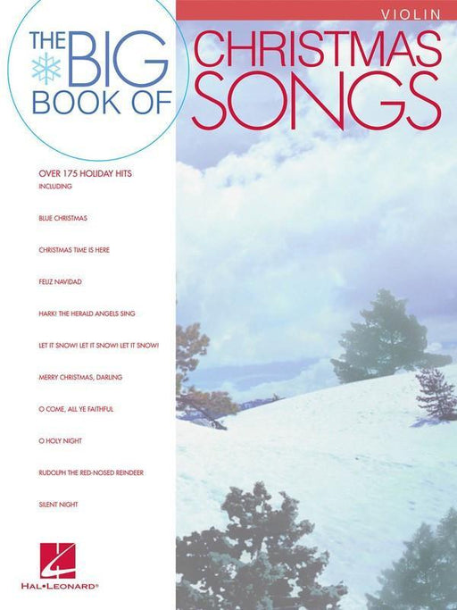 Big Book of Christmas Songs for Violin-Strings-Hal Leonard-Engadine Music