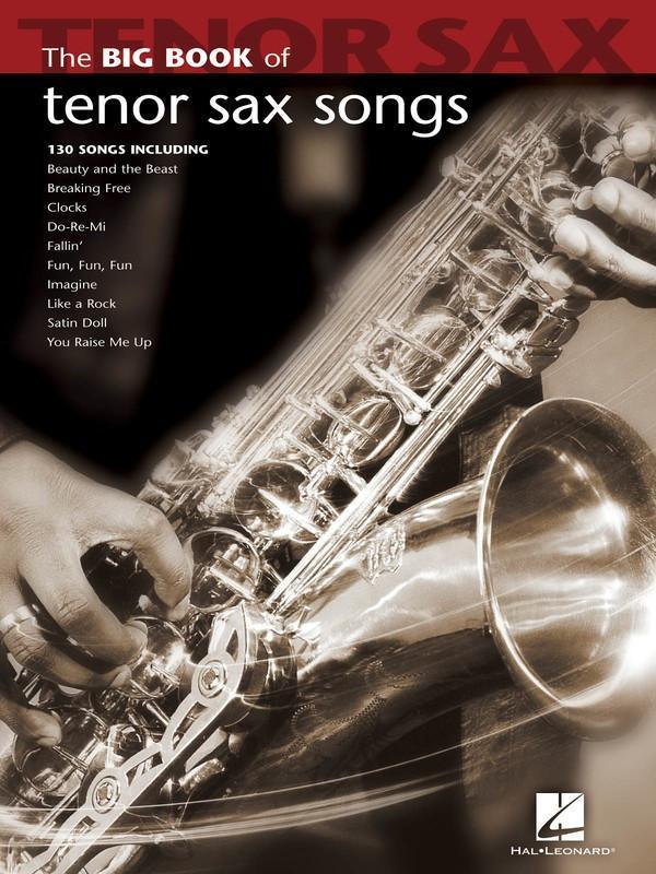 Big Book of Tenor Sax Songs-Woodwind-Hal Leonard-Engadine Music