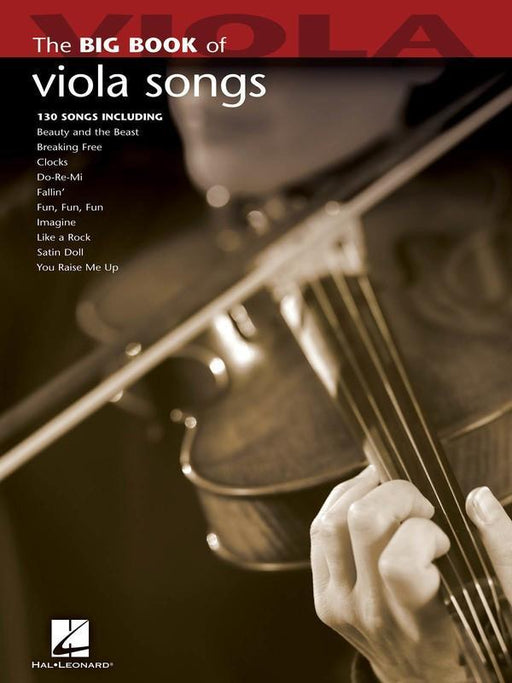 Big Book of Viola Songs-Strings-Hal Leonard-Engadine Music