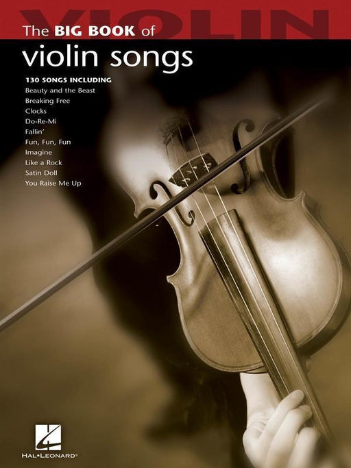 Big Book of Violin Songs-Strings-Hal Leonard-Engadine Music