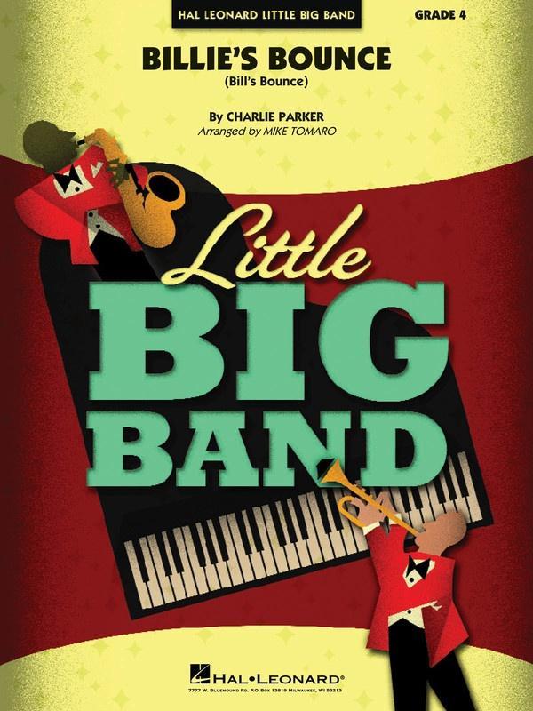Billie's Bounce, Arr. Mike Tomaro Stage Band Chart Grade 4