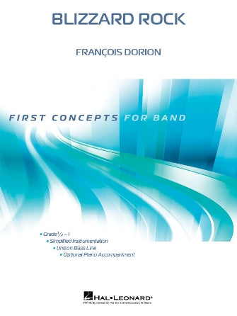 Blizzard Rock, Francois Dorion, Concert Band Grade 0.5-1