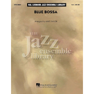 Blue Bossa, Kenny Dorham Arr. Mark Taylor Stage Band Chart Grade 4-Stage Band chart-Hal Leonard-Engadine Music