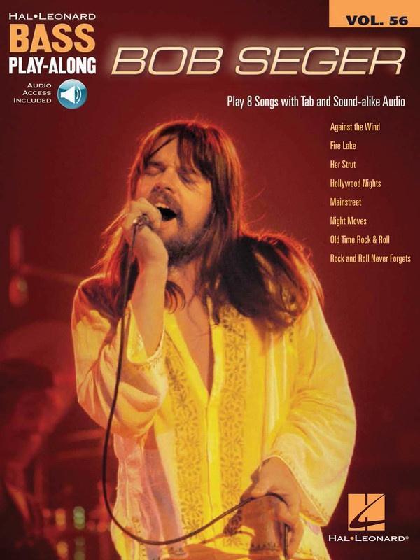Bob Seger, Bass Play-Along Volume 56-Guitar & Folk-Hal Leonard-Engadine Music