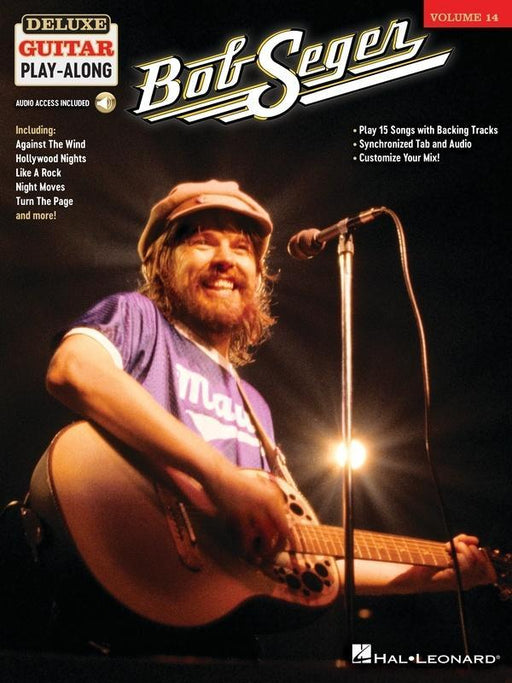 Bob Seger Deluxe Guitar Play-Along Volume 14