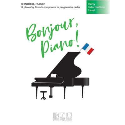 Bonjour, Piano! - Early Intermediate Level-Piano & Keyboard-Hal Leonard-Engadine Music