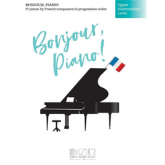 Bonjour, Piano! - Upper Intermediate Level-Piano & Keyboard-Hal Leonard-Engadine Music