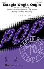 Boogie Oogie Oogie, Arr. Alan Billingsley Choral-Choral-Hal Leonard-SATB-Engadine Music