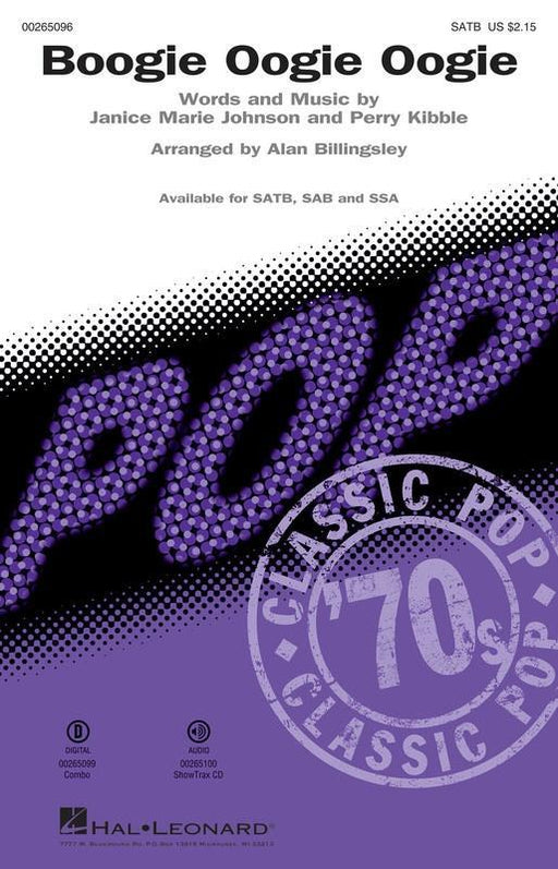 Boogie Oogie Oogie, Arr. Alan Billingsley Choral-Choral-Hal Leonard-SATB-Engadine Music