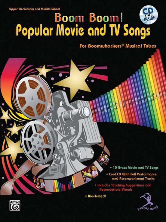 Boom Boom! Popular Movie and TV Songs Bk/CD-Classroom Resources-Alfred-Engadine Music