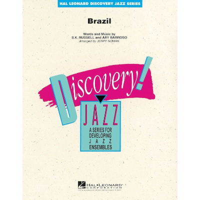 Brazil, Arr. Jerry Nowak Stage Band Chart Grade 1.5-Stage Band chart-Hal Leonard-Engadine Music